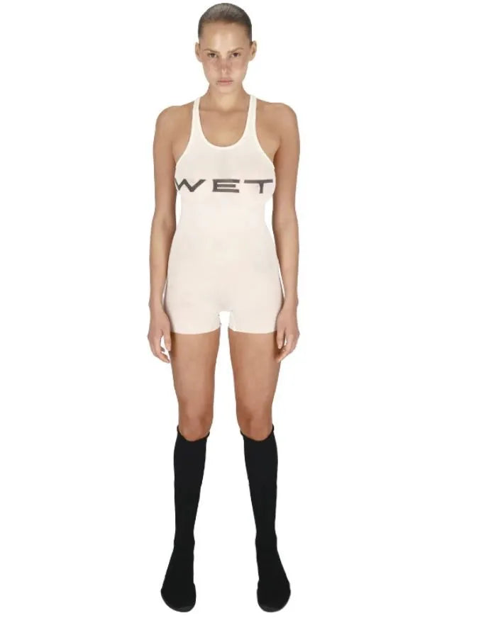 Yeezy x Mowalola Wet Bodysuit Weiß
