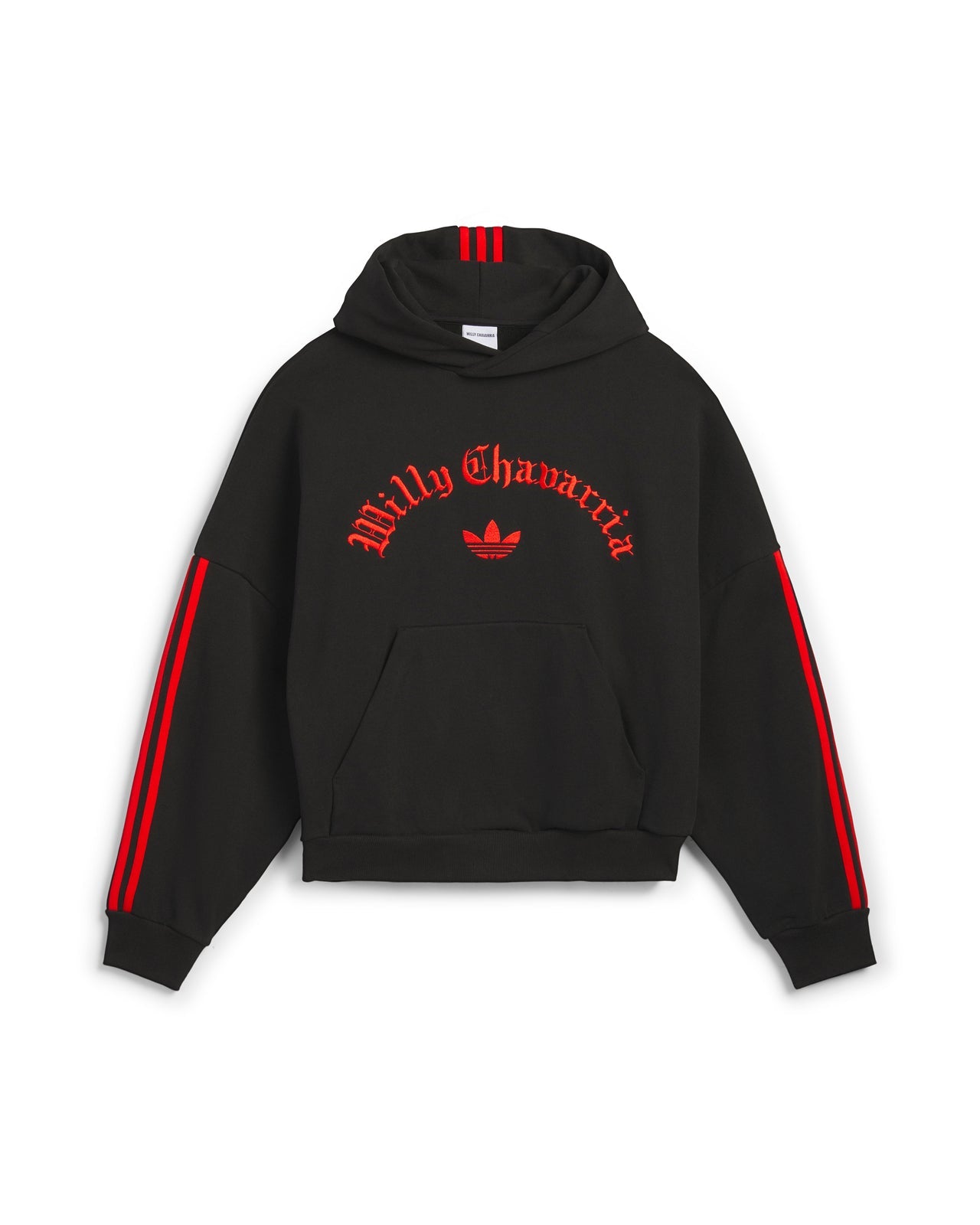 adidas x Willy Chavarria WC Fleece Hoodie Black/Red