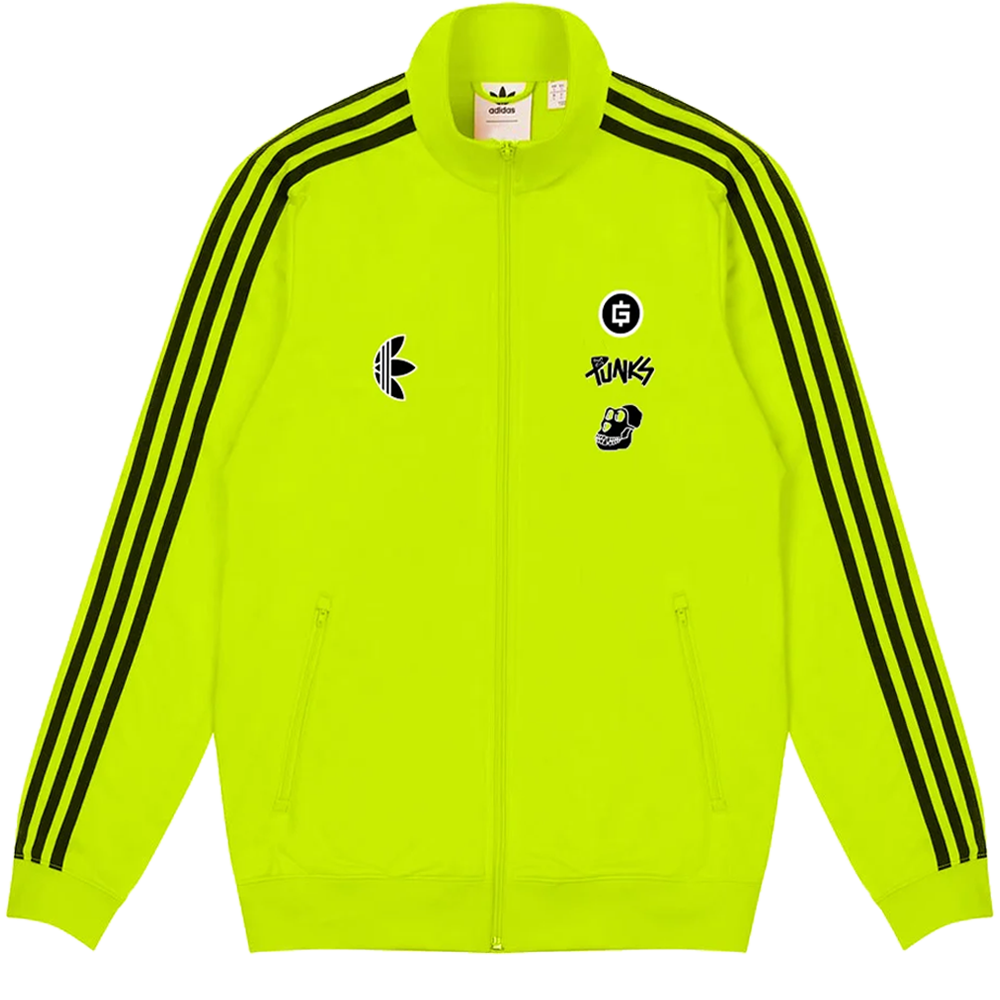 Adidas Originals Into the Metaverse Solar Yellow Track Top Gmoney BAYC Punks