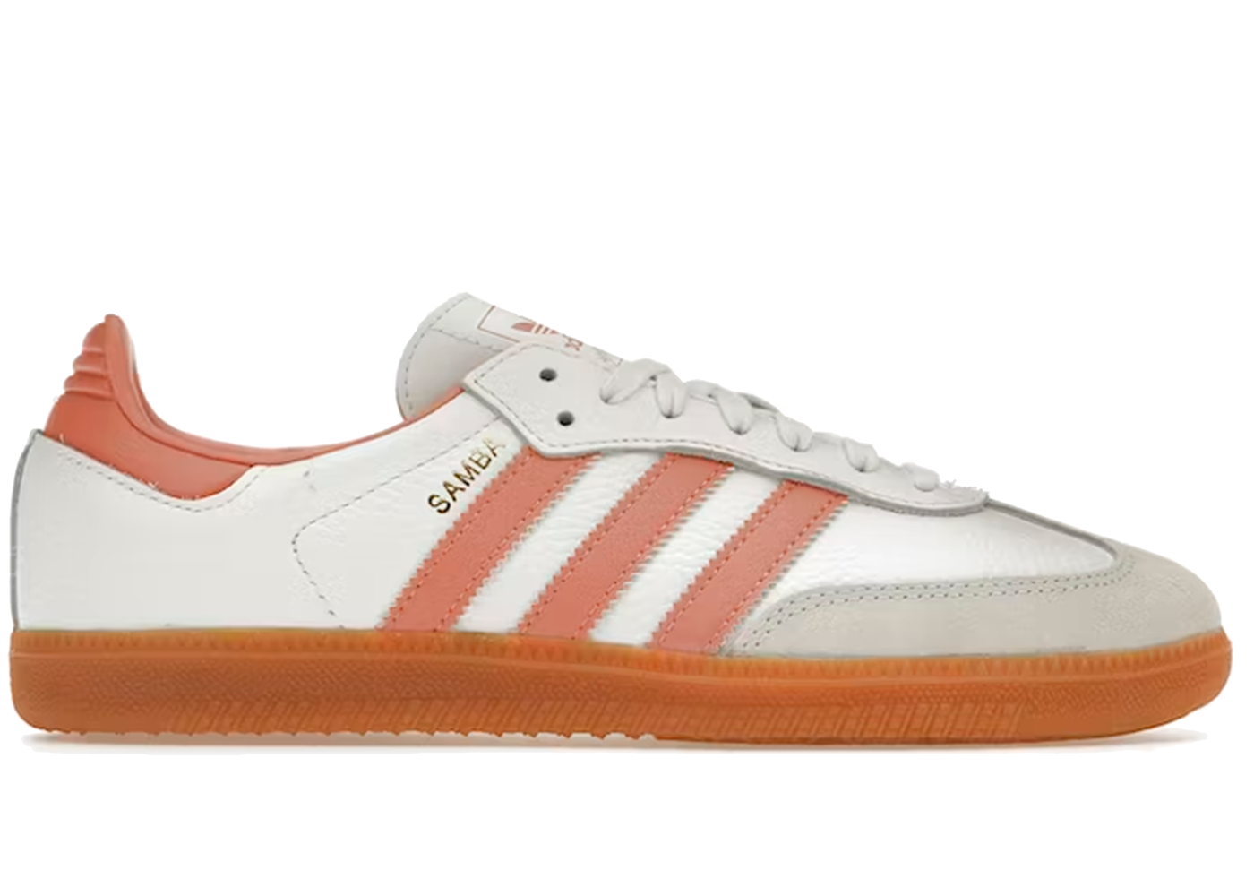 adidas Samba OG White Wonder Clay Gum (Women's)