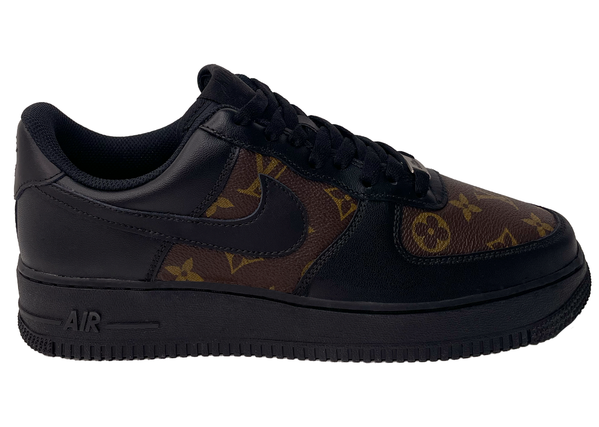 Nike Air Force Louis Vuitton 'Black' by Siji Studios – The Garden