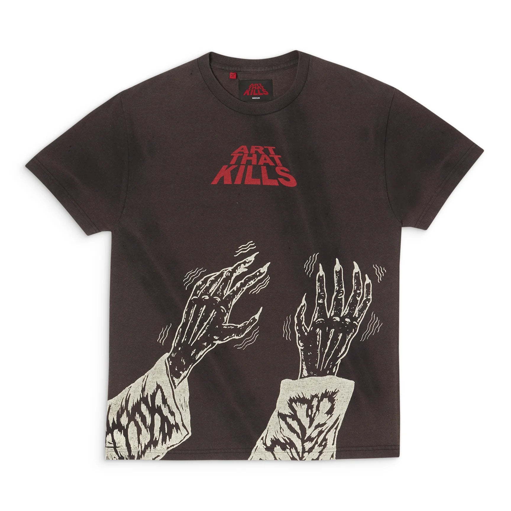 Gallery Dept. Zombie Tee Wizer Schwarz