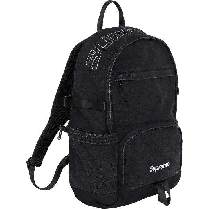 Supreme Denim Backpack Black