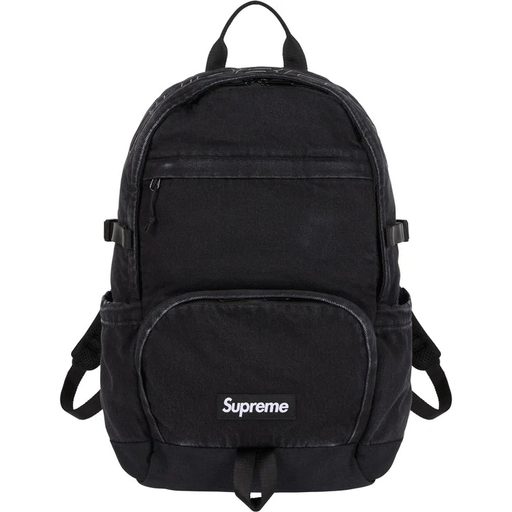 Supreme Denim Backpack Black
