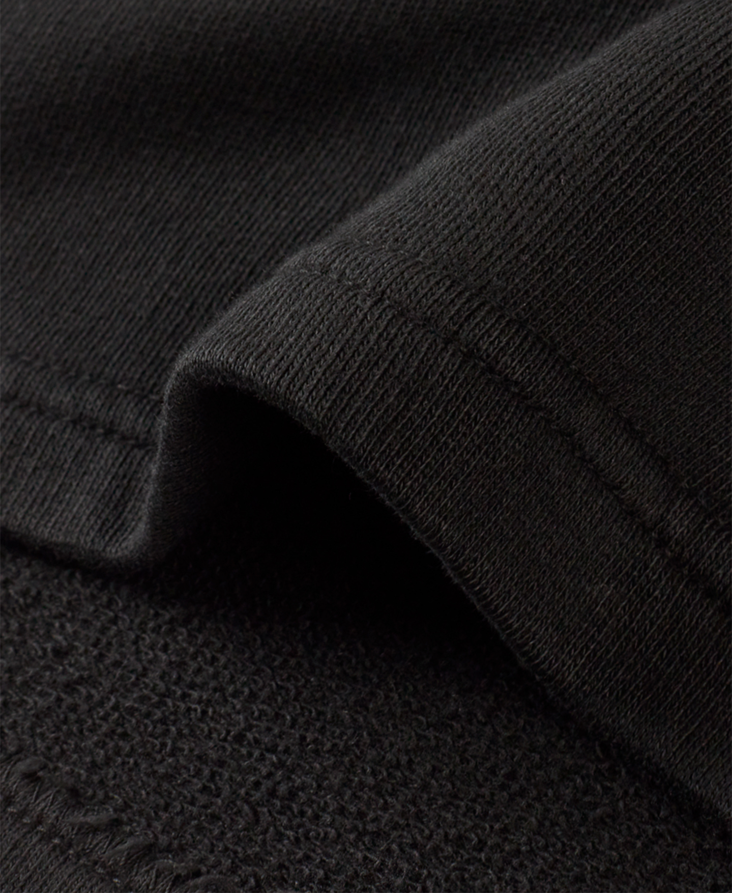 Velour Garments 350 GSM „Jet Black“ Kurze Hose