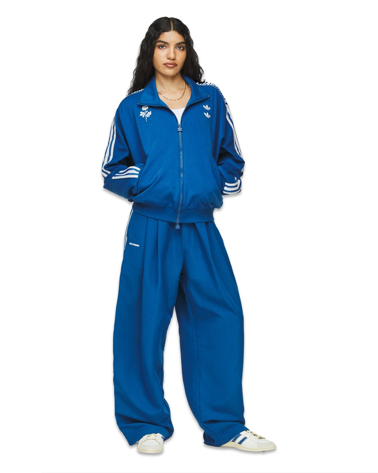 Adidas x Willy Chavarria Knit Track Pant Blue/White