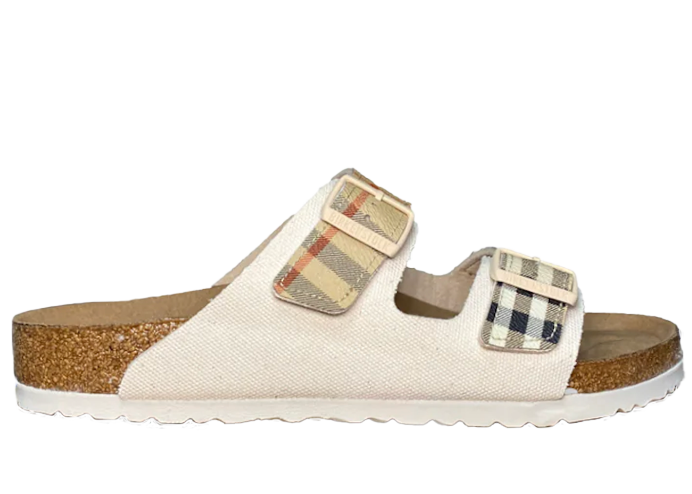 Birkenstock Arizona Burberry White by Siji Studios