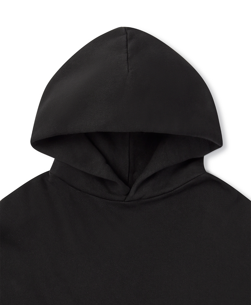 Velour Garments 450 GSM 'Jet Black' Hoodie