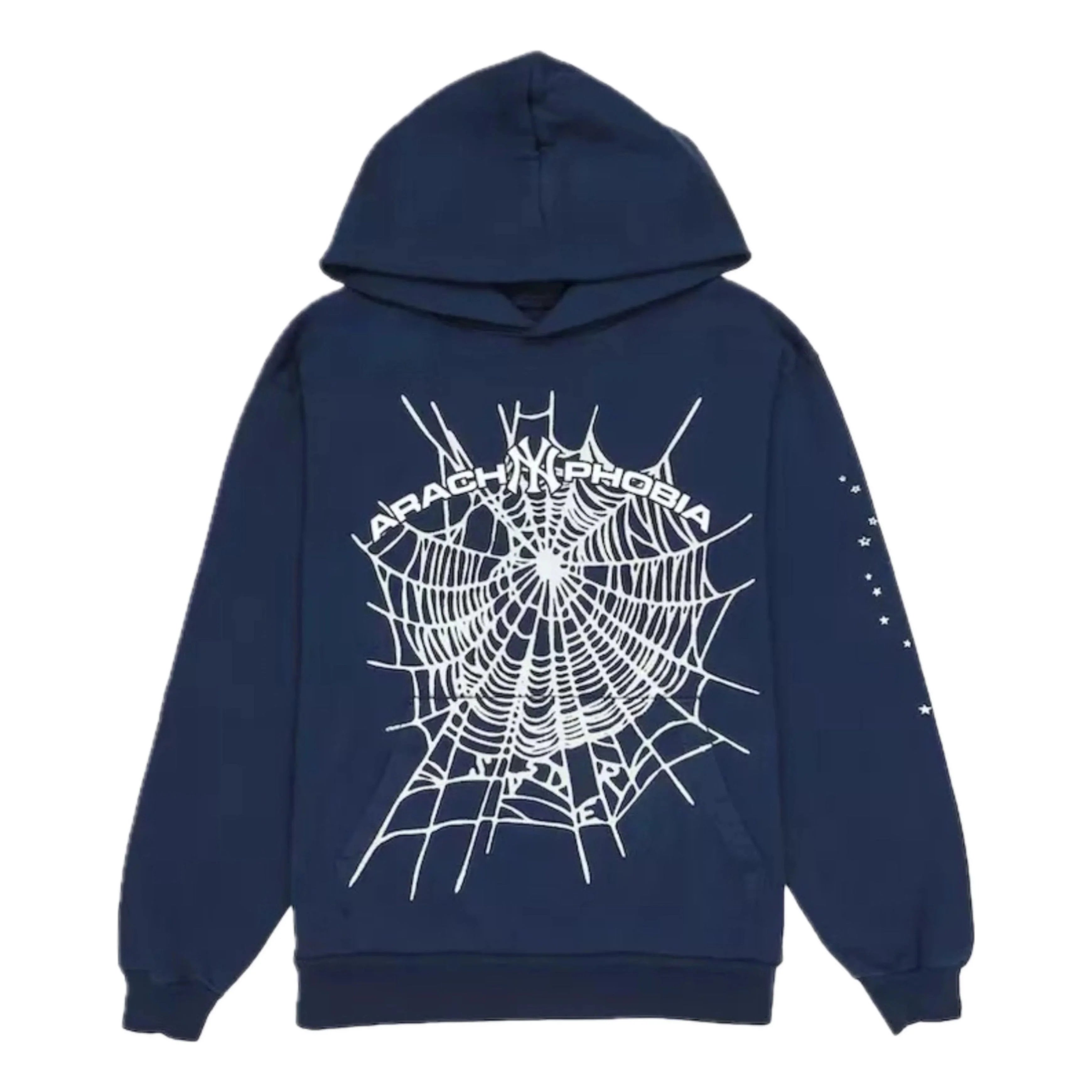 Spider Arach NY Phobia Hoodie Navy