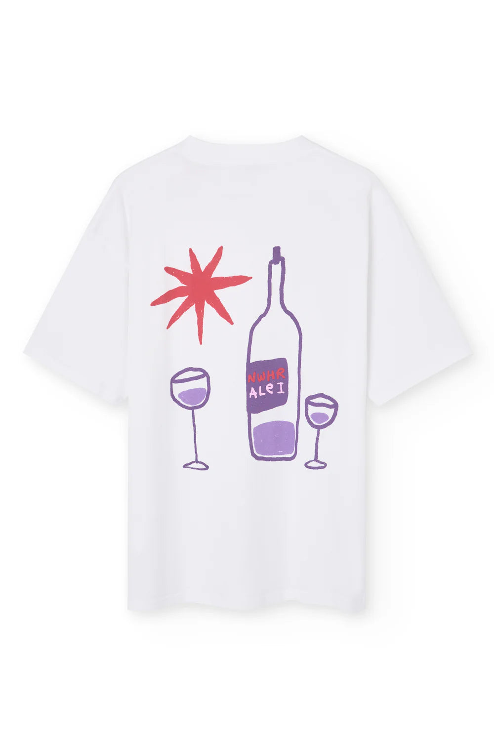NWHR Viño da casa T-shirt White