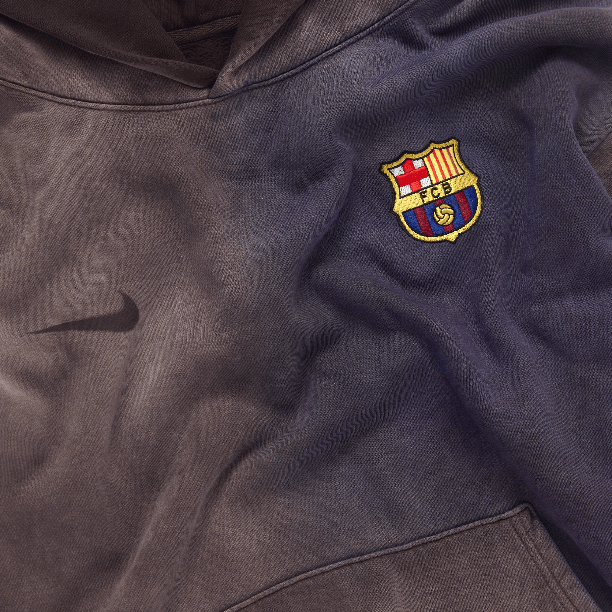 Travis Scott X NikeX FCB Split-Dye Wappen-Hoodie