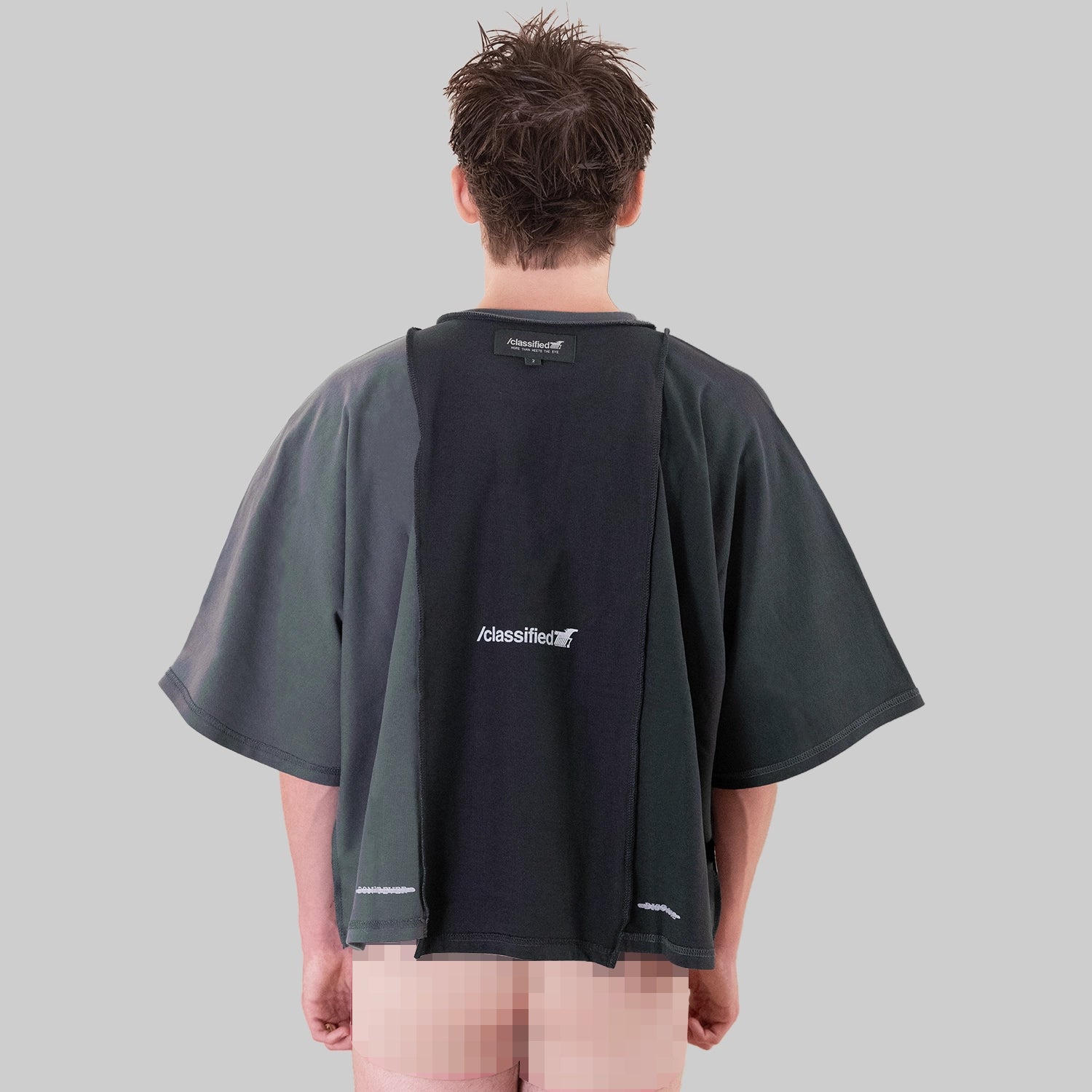 Classified Statement T-Shirt Black