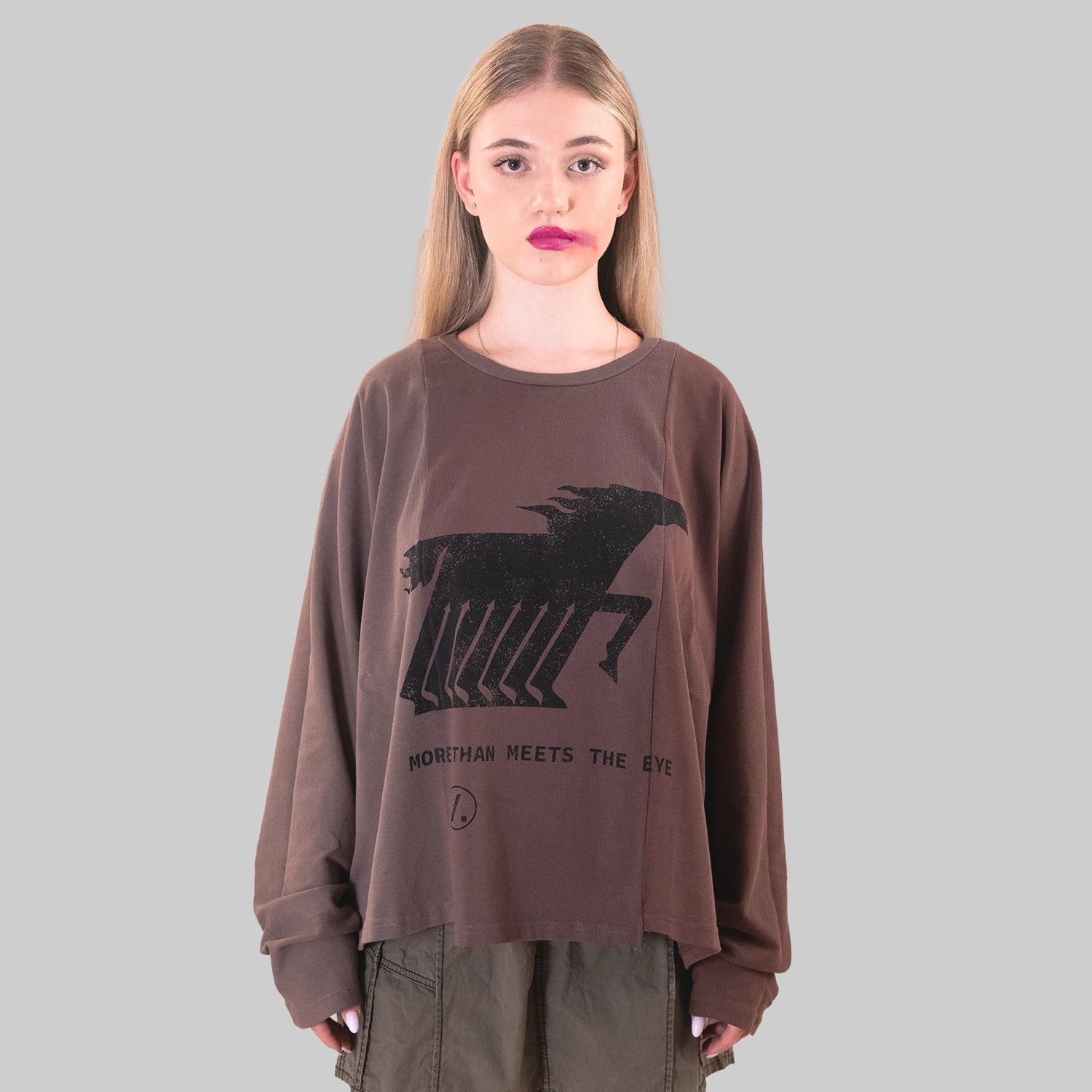 Classified Statement Longsleeve Brown
