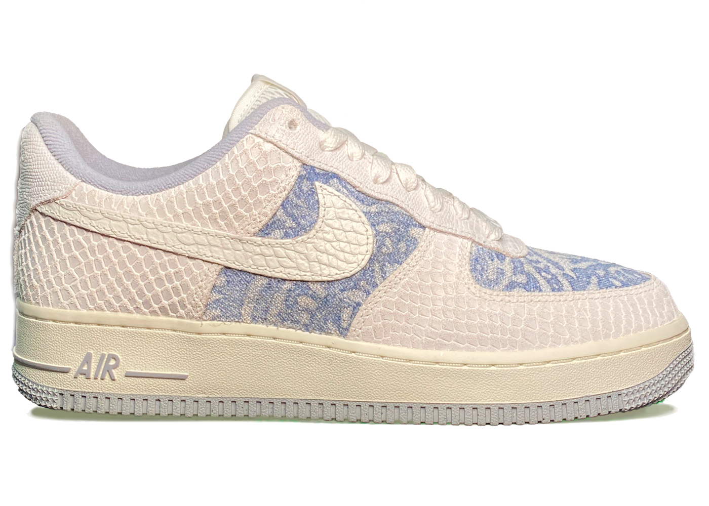 Nike Air Force 1 Low '07 'White Python' by Mbs Studio