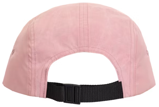Supreme Camp Cap aus gewachstem Ripstop Hellrosa