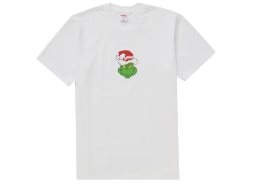 Supreme Grinch Tee White
