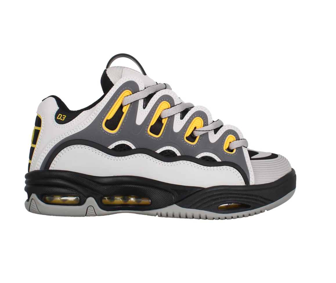 Osiris D3 2001 Grey/Black/Yellow