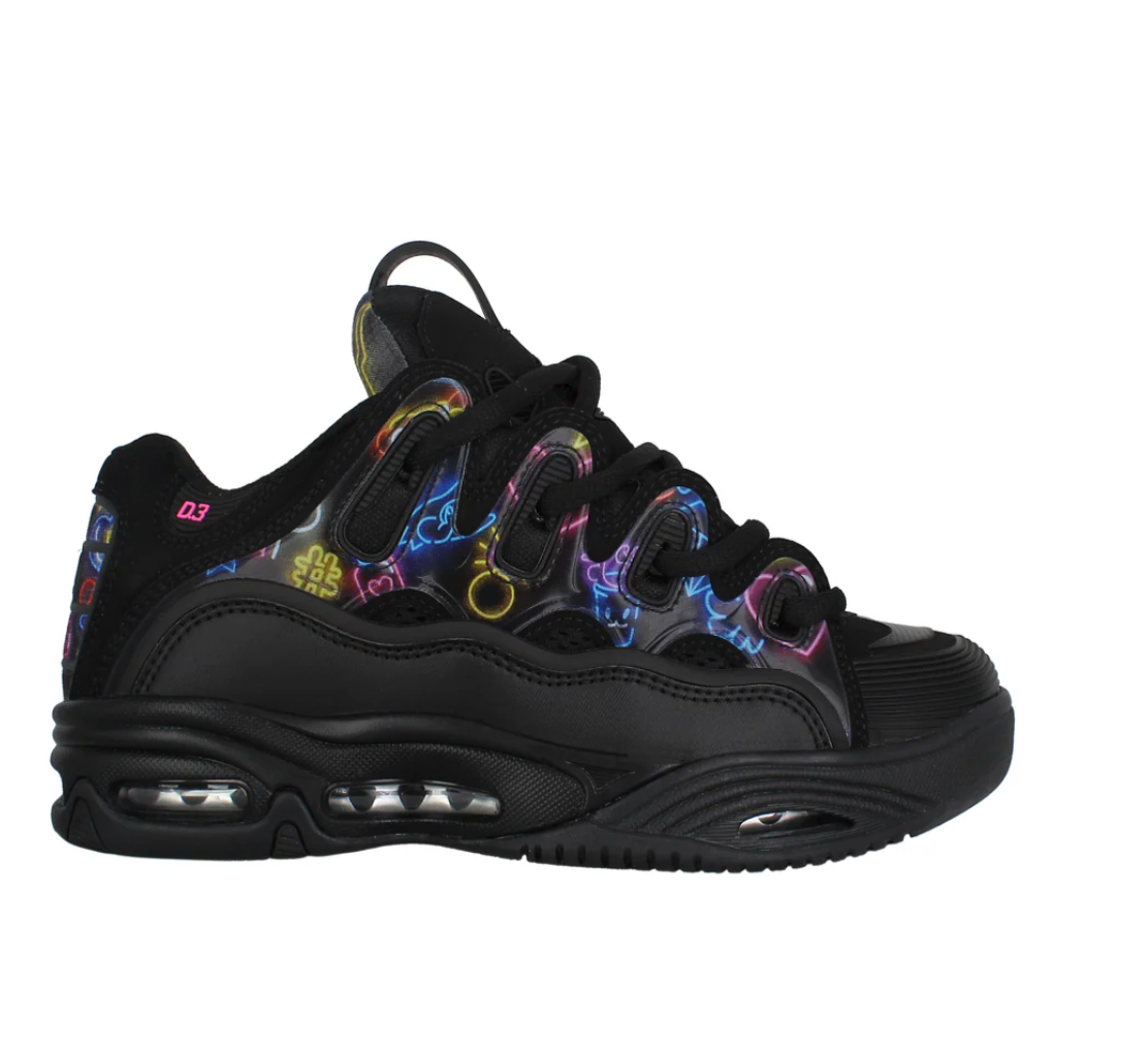 Osiris D3 2001 Black/Pink/Holo