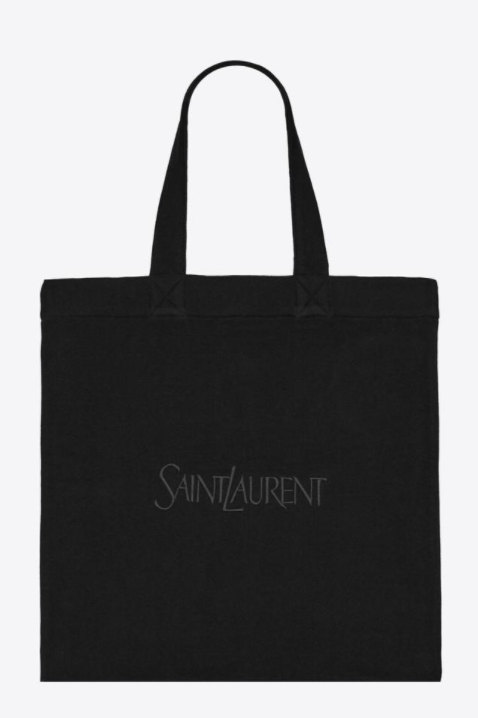 Saint Laurent Logo Tote Bag