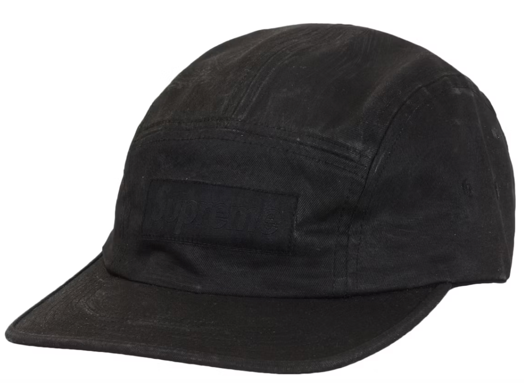 Supreme MM6 Maison Margiela Painted Camp Cap Black