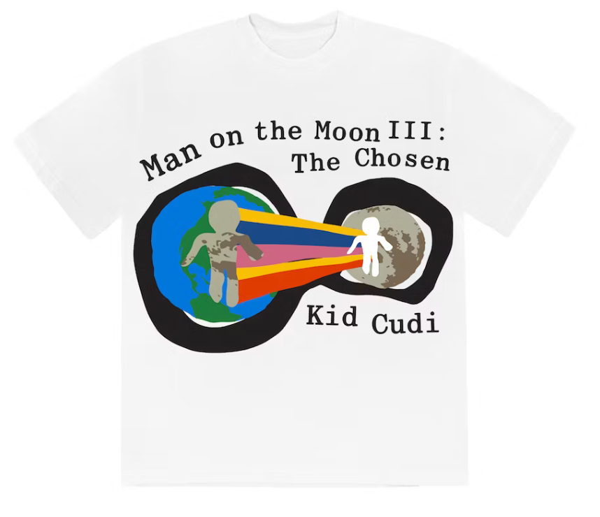 Kid Cudi CPFM For MOTM III Heaven on Earth T-shirt White