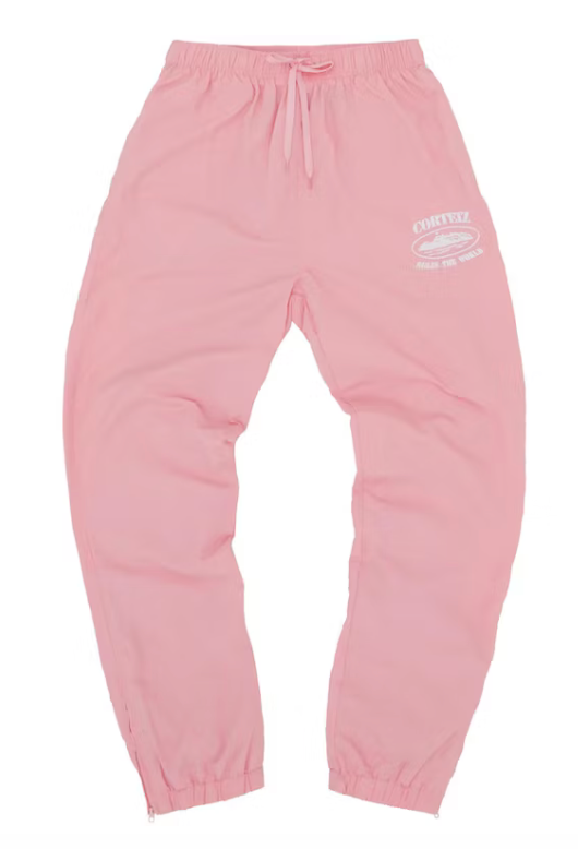 Corteiz Shukushuku Bottoms Baby Pink