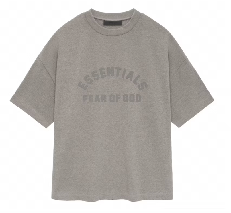 Fear of God Essentials Core Collection Heavy S/S Tee Heather Gray