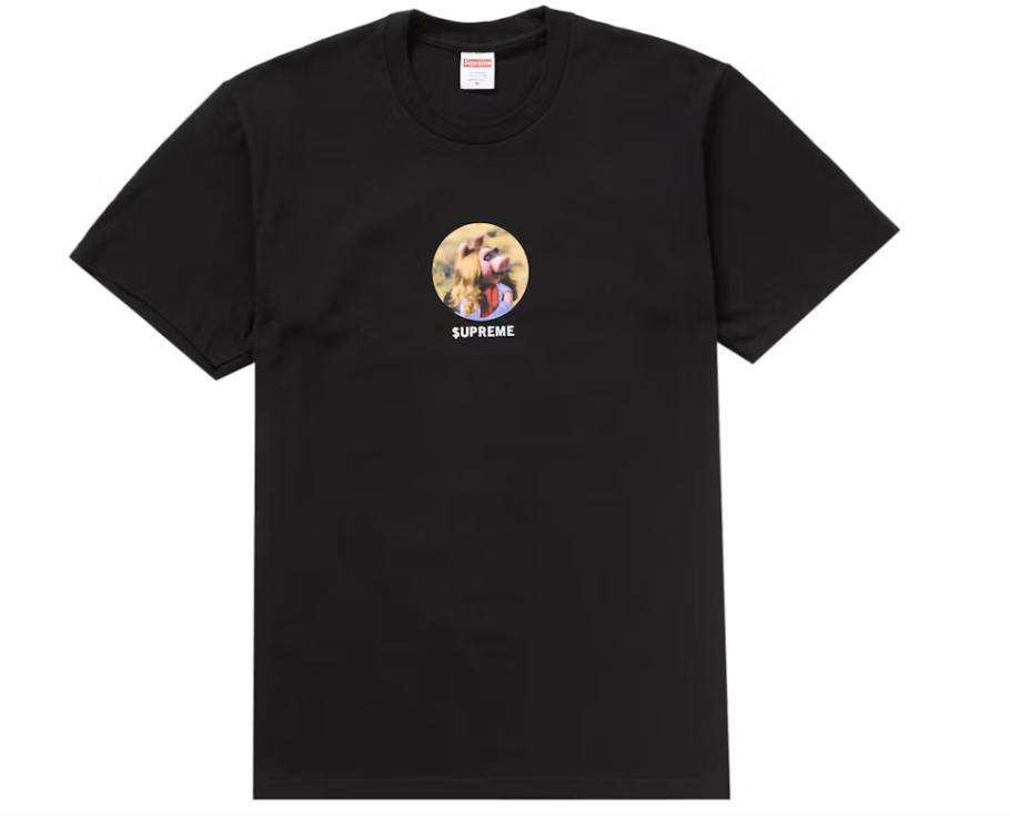 Supreme Miss Piggy Tee Black