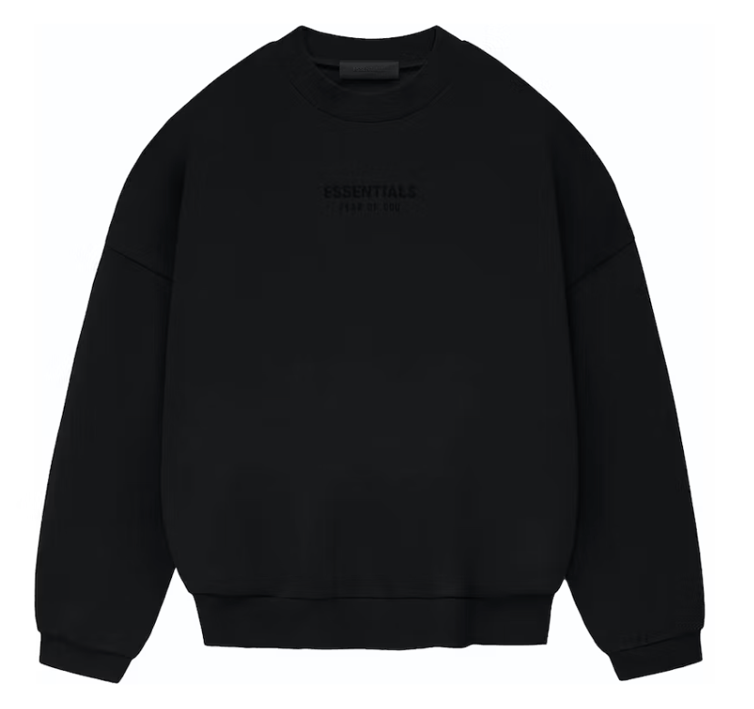 Fear of God Essentials Crewneck Jet Black