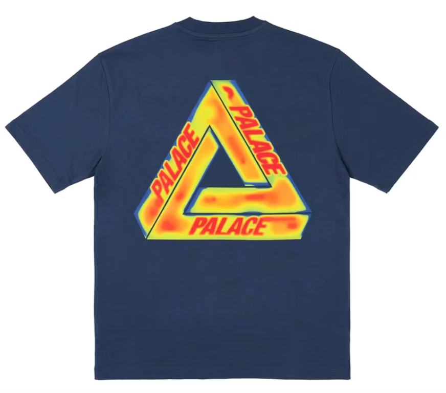 Palace Heat Sensi T-shirt Navy