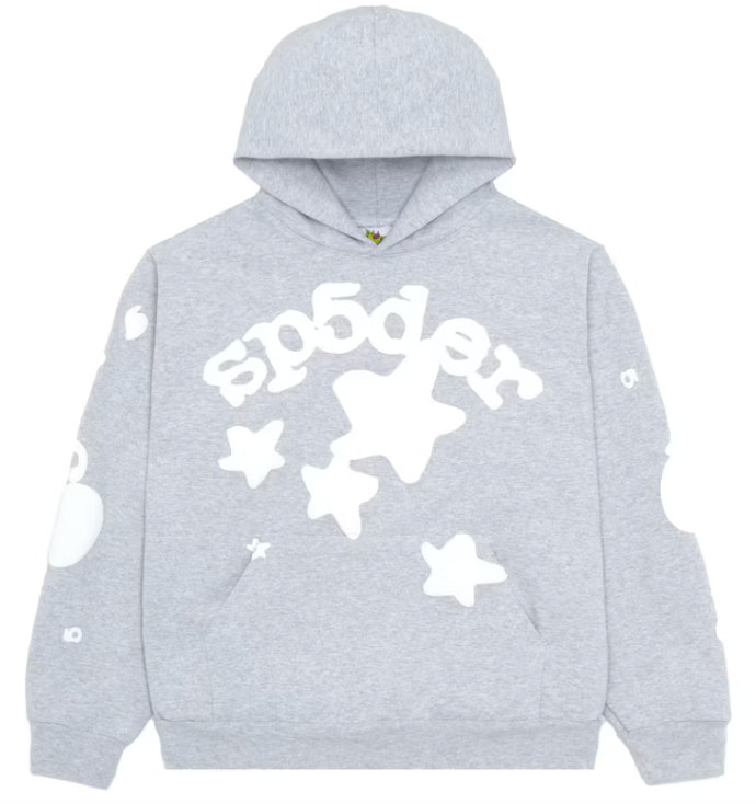 Sp5der Beluga Hoodie Heather Gray