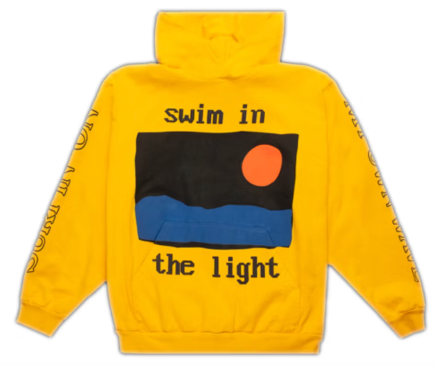 CPFM X Kid Cudi Swim In The Light Hoodie Yellow