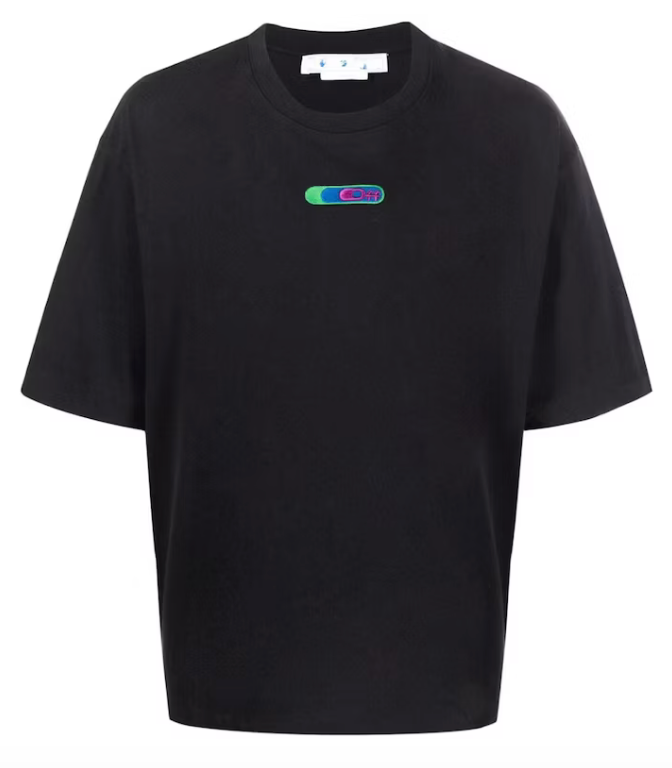 OFF-WHITE Weed Arrows Oversized T-Shirt Black/Green