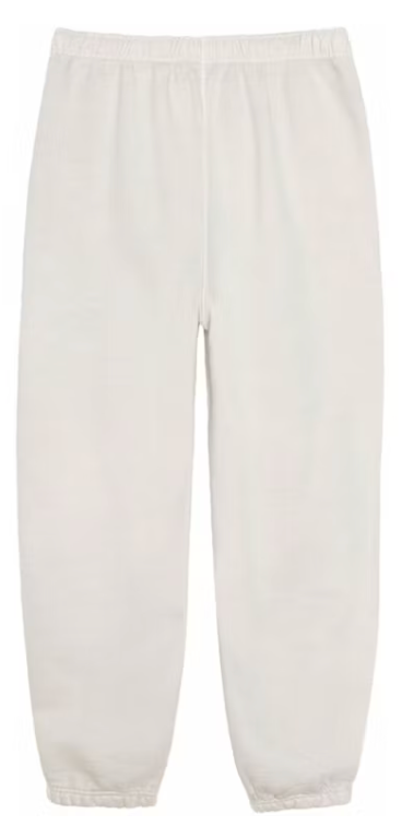 Stussy x Nike Pigment Dyed Fleece Pant Light Bone