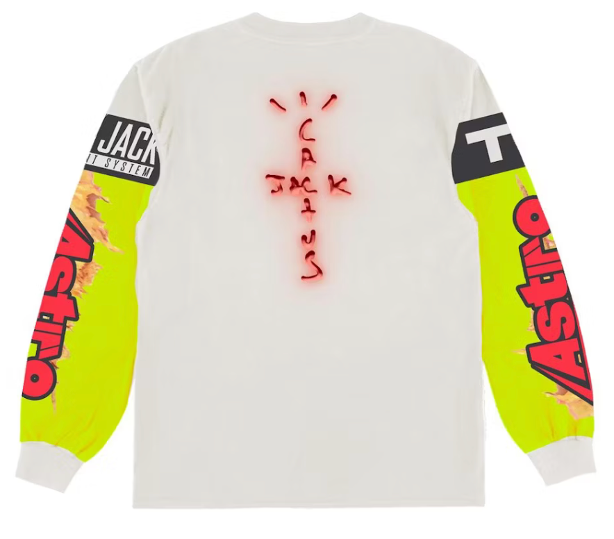 Travis Scott The Scotts Cj Gaming II L/S Jersey White/Multi