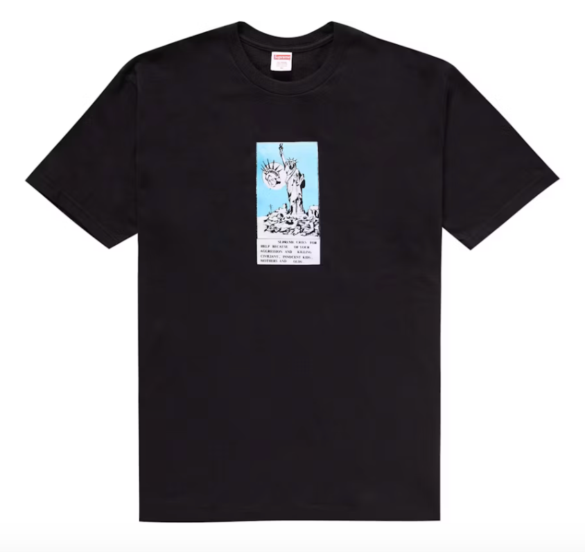 Supreme Liberty Tee Black