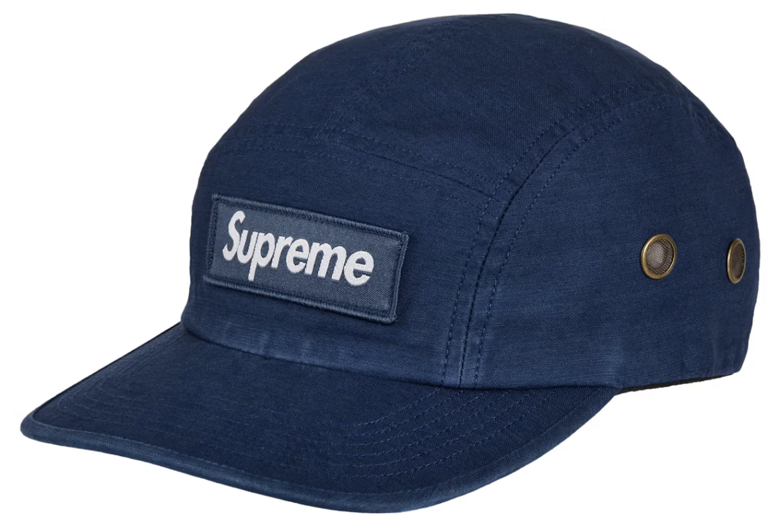 Supreme Military Camp Cap (FW24) Navy