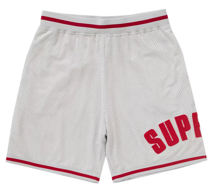 Supreme Ultrasuede Mesh Short Grey
