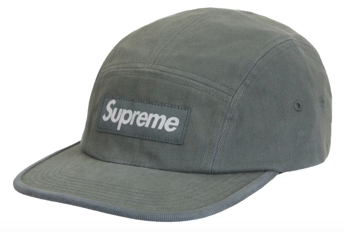 Supreme Denim Camp Cap (FW24) Teal