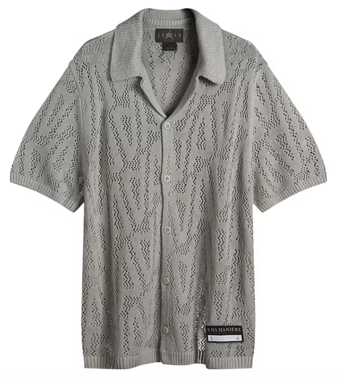 Jordan x A Ma Maniere Shooting Shirt Flat Pewter