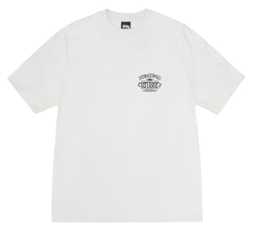 Stussy Worldwide Pigment Dyed Tee Natural