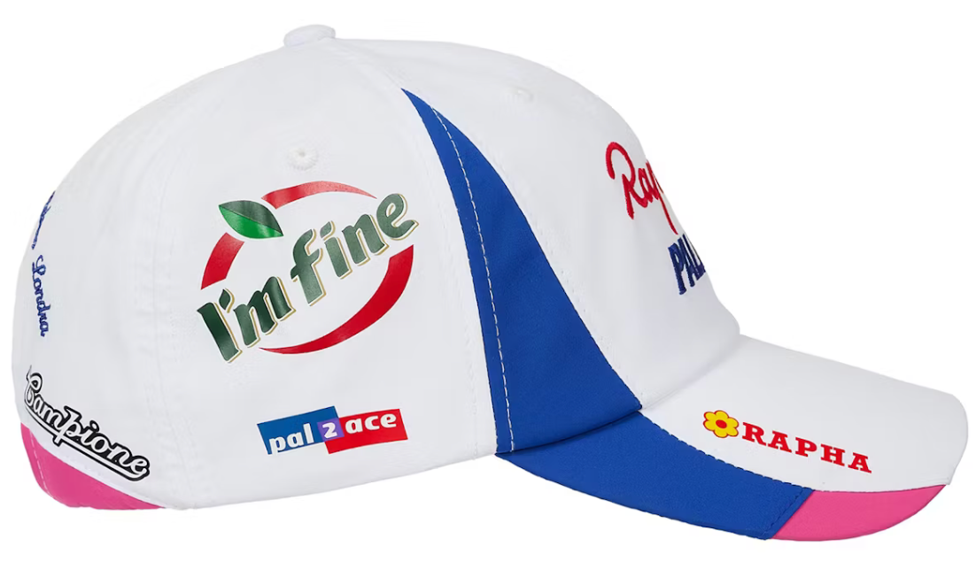 Palace Rapha Shell 6-Panel Weiß