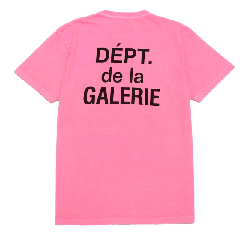 Gallery Dept. Französisches T-Shirt Flo Pink
