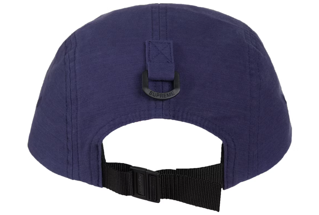 Supreme Arabic Label Camp Cap (FW24) Navy