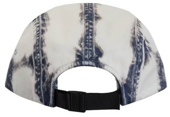 Supreme Bleached Chino Camp Cap Navy