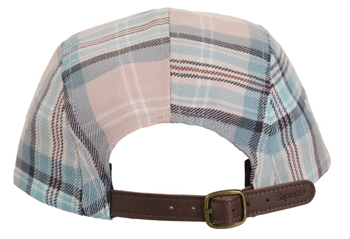 Supreme Lochcarron Camp Cap Rose Plaid