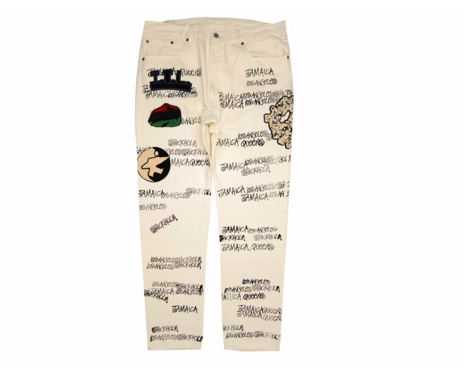Stussy x Denim Tears x Our Legacy TTL 501 Jean White