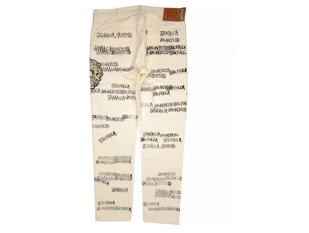 Stussy x Denim Tears x Our Legacy TTL 501 Jean White