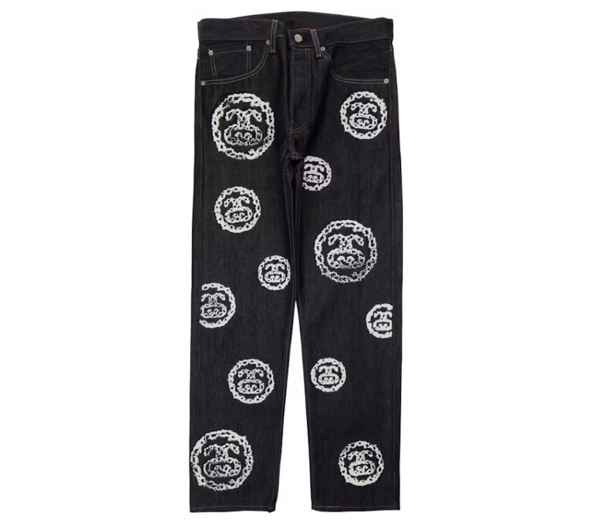 Stussy x Denim Tears 501 Jean Raw Denim