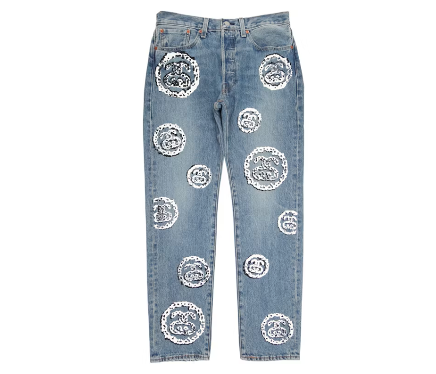 Stussy x Denim Tears 501 Jean Indigo